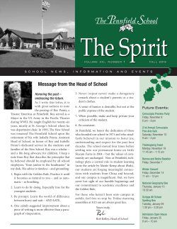 The Spirit - The Pennfield School