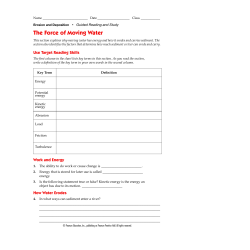 Force of Moving Water GRS