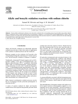 Allylic and benzylic oxidation reactions with sodium