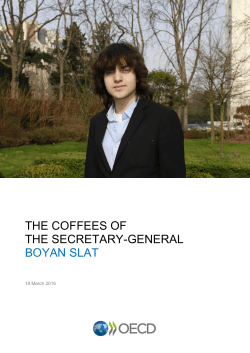 the coffees of the secretary-general boyan slat