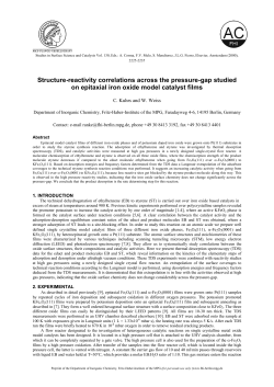 Structure-reactivity correlations across the pressure