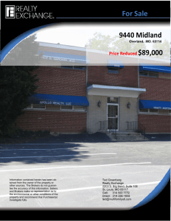 REX Flyer Midland 2 16 2016 - Ted Greenberg`s Multifamily STL.com