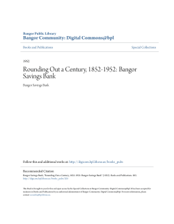 Rounding Out a Century, 1852