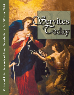Read Newsletter. - ServiteDevelopment.org