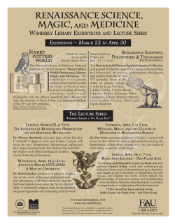 Flyer - FAU Libraries