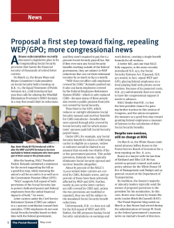 News: Proposal a first step toward fixing, repealing WEP/GPO