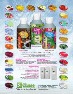 Tech Sheet - Chase Products Co.
