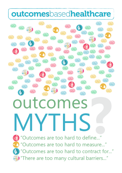 &ldquo;Outcomes are too hard to define...&rdquo; &ldquo;Outcomes are too hard to