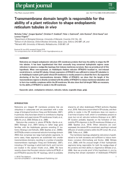 Tolley et al P - Oxford Brookes University