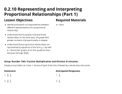 Teacher Summary - Open Up Resources