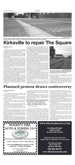 Kirksville to repair The Square