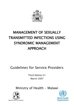 manage Sexually Transmitted