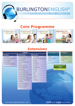 BurlingtonEnglish&reg;