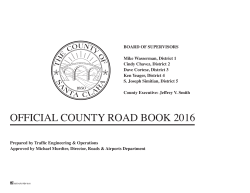 official county road book 2016