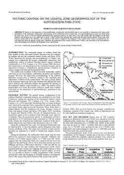 tectonic control on the coastal zone geomorphology of the