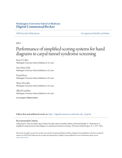 Performance of simplified scoring systems for hand diagrams in