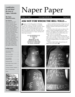 Naper Paper Spring 2014
