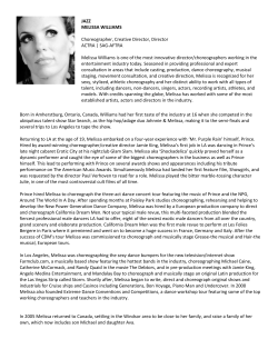 Jazz Adjudicator &ndash; Melissa Williams