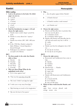 Hamlet - Penguin Readers