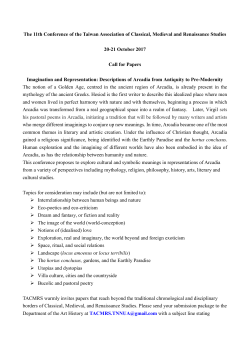 The 11th Conference of the Taiwan Association of Classical