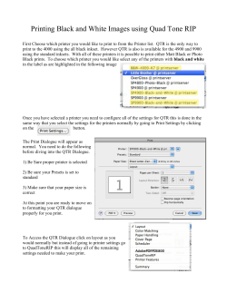 Printing Black and White Images using Quad Tone RIP