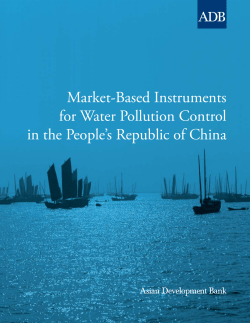 Market-Based Instruments for Water Pollution Control in