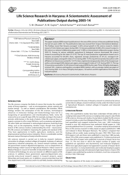 Life Science Research in Haryana