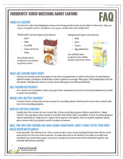 Carton Recycling FAQs