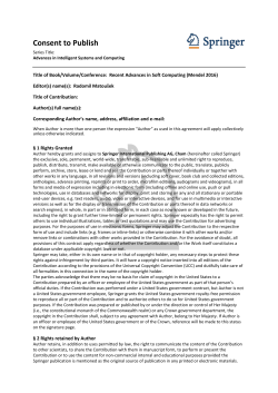 Consent to Publish - mendel