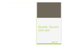 Quarks, Gluons, and Jets