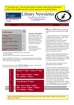 September - GMIT Libraries