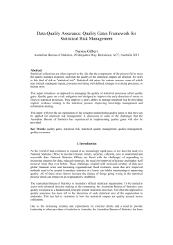 Quality Gates Framework for