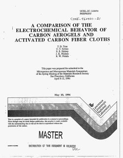 A comparison of the electrochemical behavior of carbon
