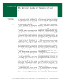 The terrorist inside my husband`s brain