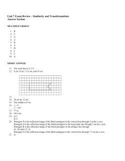 Math 9A Unit 7 Exam Review answers
