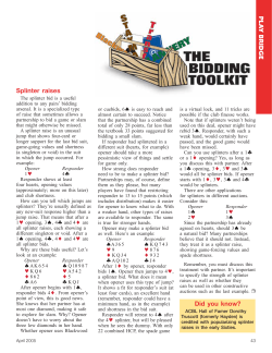 Splinter Bids