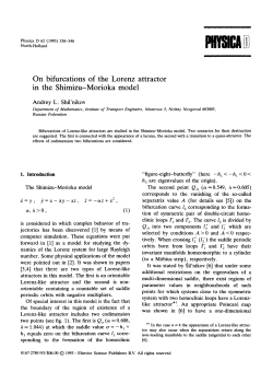 On bifurcations of the Lorenz attractor in the Shimizu