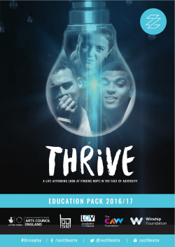 Thrive Education Pack
