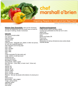 Kitchen Gear Essentials: Here are the necessary Utensils