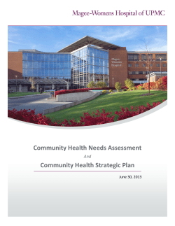 Community Health Needs Assessment
