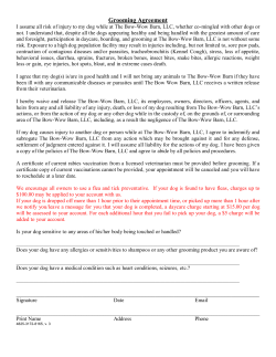 Grooming Waiver V3