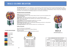 Ball globes - IDEA Vending BV