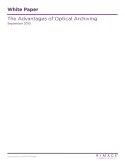 Optical Archiving - Global Technologies Group, Inc.