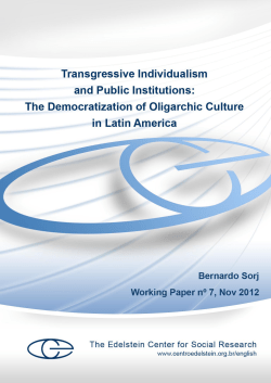 the democratization of oligarchic culture in latin america