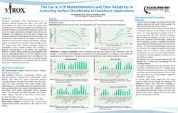 The Use of ATP Bioluminometers and Their Reliability