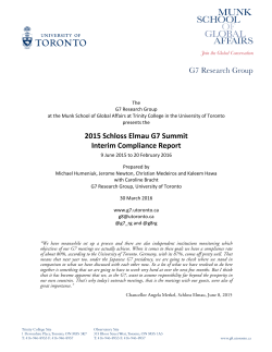 9. Terrorism: Terrorists` Assets - G8 Information Centre