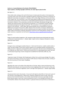Scott et al., Coastal Wetlands of the World, 9781107056015 Figure