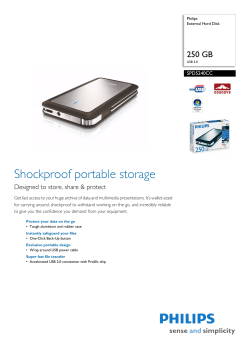 SPD5240CC/10 Philips External Hard Disk