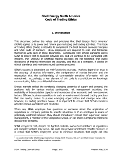 Shell Energy North America Code of Trading Ethics