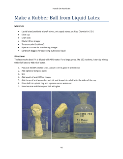 Make a Rubber Ball from Liquid Latex